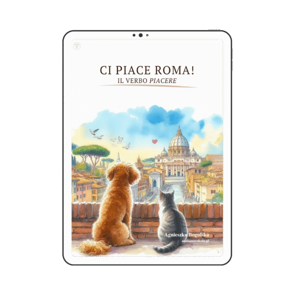 Gotowa lekcja: Il verbo piacere