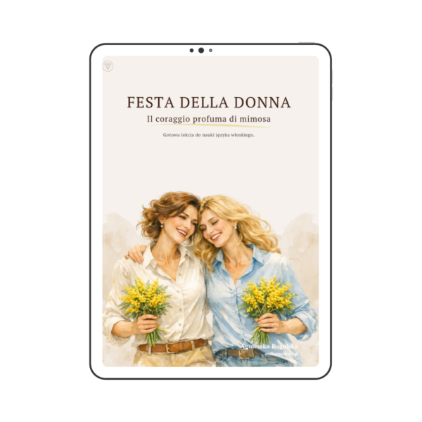 Gotowa lekcja: Festa della donna